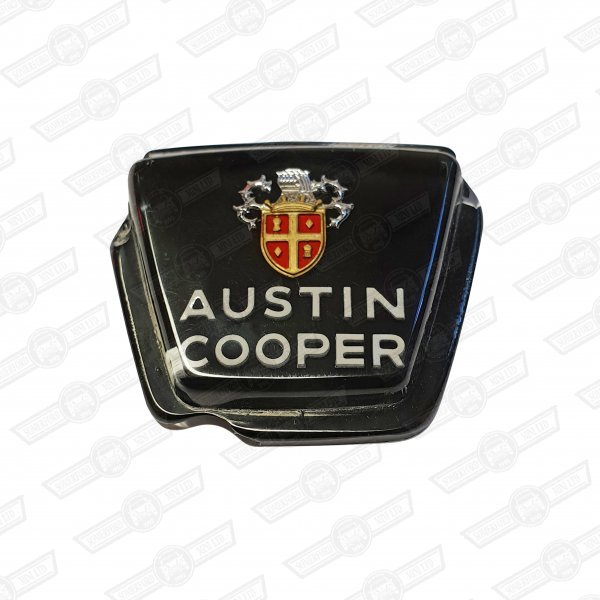 BADGE-BONNET, 'AUSTIN COOPER' -MK2-GENUINE