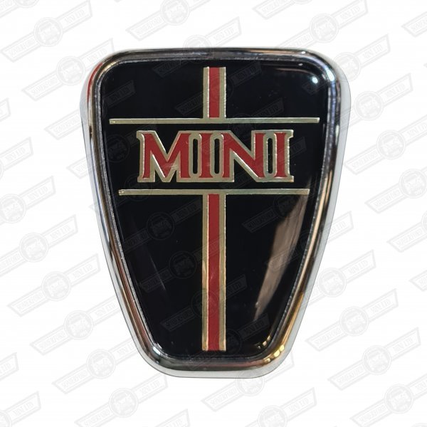 BADGE-BONNET-'MINI'-BLACK- EQUINOX & CABRIOLET MODELS