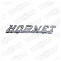 BADGE-BOOT LID-'HORNET'