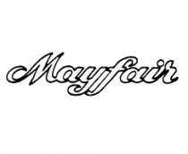 BADGE-BOOT LID-'MAYFAIR'-CHROME-'91-'96