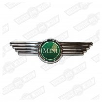 BADGE-BOOT/BONNET 'MINI'- WINGED LOGO - NON GENUINE