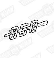 BADGE-BOOTLID- '850' MK1 EXPORT MODELS