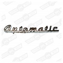 BADGE-BOOTLID-'AUTOMATIC' SCRIPT-MK1/2