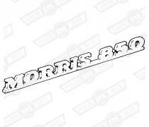 BADGE-BOOTLID- 'MORRIS 850' - MK1 EXPORT MODELS