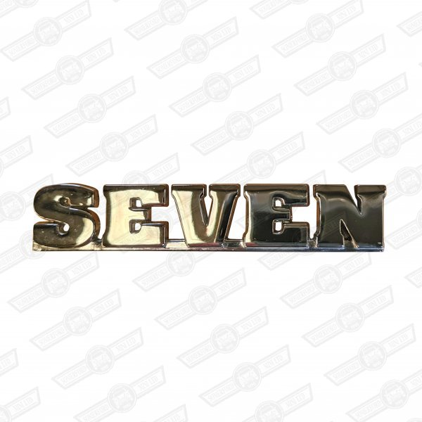 BADGE- BOOTLID-'SEVEN' 2000MY