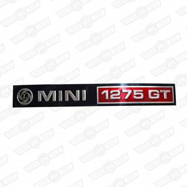 BADGE-FOIL ONLY-'MINI 1275GT' AND LEYLAND LOGO-'76-'77