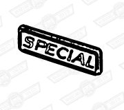 BADGE-GRILLE-'SPECIAL'- (MINI SPECIAL)