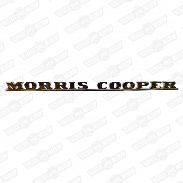 BADGE-MORRIS COOPER/S-MK1-BOOT