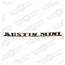 BADGE-REAR DOOR 'AUSTIN MINI'-MK2-ESTATES