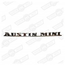 BADGE-REAR DOOR 'AUSTIN MINI'-MK2-ESTATES