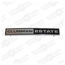 BADGE-REAR DOOR-'CLUBMAN ESTATE'-'69-'75