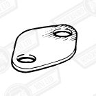 BLANKING PLATE-CLUTCH MASTER CYLINDER HOLE-AUTO