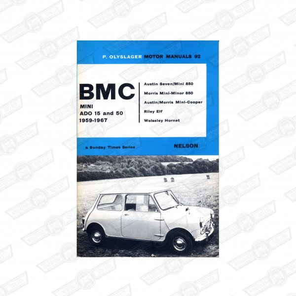BOOK- BMC MINI 1959-1967 P. OLYSLAGER