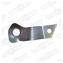BRACKET-DUST COVER TO STEERING ARM-ALL MODELS RH