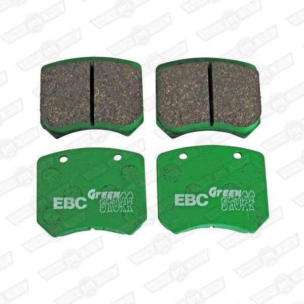 BRAKE PAD SET-EBC GREEN STUFF-'S' & GT-7.5'' DISCS