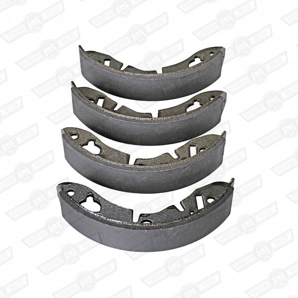 BRAKE SHOE SET-1 1/4'' REAR AND FRONT TO '64 MINTEX