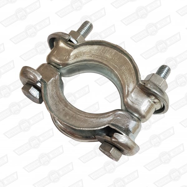 CLAMP-MANIFOLD TO DOWNPIPE-TWIN BOLT-STD. MODELS '59-'92