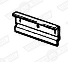 CLAMP PLATE-PLINTH TO GRILLE-VAN & PICK-UP '80 ON