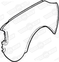 CLUBMAN FRONT WING-L/H-NON GEN