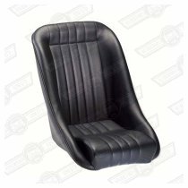 COBRA CLASSIC SEAT-NO HEADREST GREY LEATHER