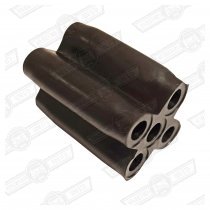 CONNECTOR-RUBBER-5 WAY-INSULATED CONTACTS