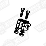 COUPLING ASSY.-THROTTLE ROD-TWIN H4 CARBURETTERS