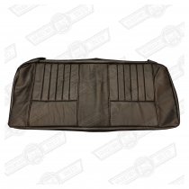 COVER-REAR SEAT CUSHION-BLACK LEATHER-'40', COOPER SE
