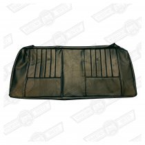 COVER-REAR SEAT CUSHION-BLACK LEATHER-COOPER