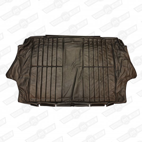 COVER-REAR SEAT SQUAB-BLACK LEATHER-'PAUL SMITH'