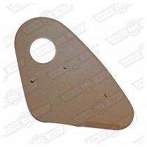 COVER-RECLINING MECHANISM-INNER LH SEAT STONE BEIGE 93>