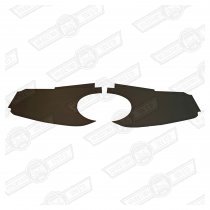 DASH LINERS-PAIR-BLACK MILLBOARD-OVAL NO VENTS