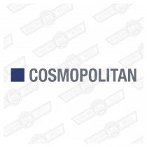 DECAL-BODY SIDE-'COSMOPOLITAN'