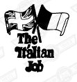 DECAL-BOOTLID-'ITALIAN JOB'- GREEN,BLUE,RED CARS