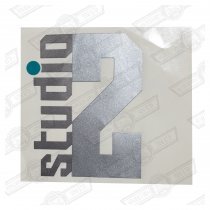 DECAL-BOOTLID-'STUDIO 2'