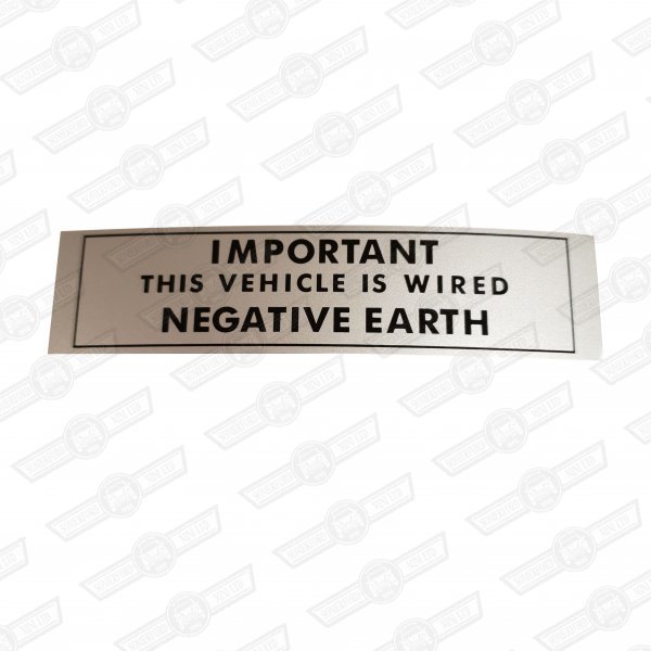 DECAL-NEGATIVE EARTH-'69-'76