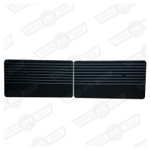 DOOR LINERS- PAIR BLACK ELF & HORNET MK 3 '67-'69