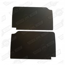 DOOR LINERS-PAIR-BLACK MILLBOARD-VAN & PICKUP