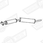 EXHAUST SYSTEM-TWIN BOX-CAT BACK-998cc-JAPAN-'85-'92
