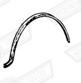 FINISHER-STAINLESS-REAR WHEEL ARCH-LH-'61-'65