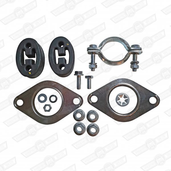 FITTING KIT-EXHAUST, 1275 CARB MODELS '92-'94 (MANUAL)