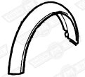 FLARE-REAR WHEEL ARCH-LH-PAINTED-ROVER CABRIOLET