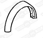 FLARE-REAR WHEEL ARCH-LH-PRIMED-LAMM CABRIOLET