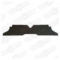 FRONT PARCEL SHELF LINER-BLACK VINYL