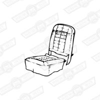 FRONT SEAT COVER KIT-2 SEATS-(state colour)-'69-'80 not gt