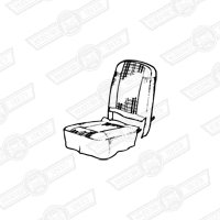 FRONT SEAT COVER KIT-2 SEATS-(state colour)-HL & HLE '80-'82
