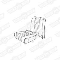FRONT SEAT COVER KIT-LEATHER2 SEATS-(state colour)-67-69 ELF