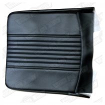 FRONT SEAT CUSHION COVER-BLACK-RECLINERS-'69-'73
