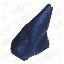 GAITER-GEAR LEVER-PRUSSIAN BLUE VINYL