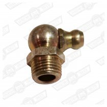 GREASE ANGLED NIPPLE- 1/8 gas for hilos