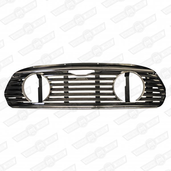 GRILLE-COOPER MK2/5 WITH SPOTLAMP HOLES-EXTERNAL RELEASE